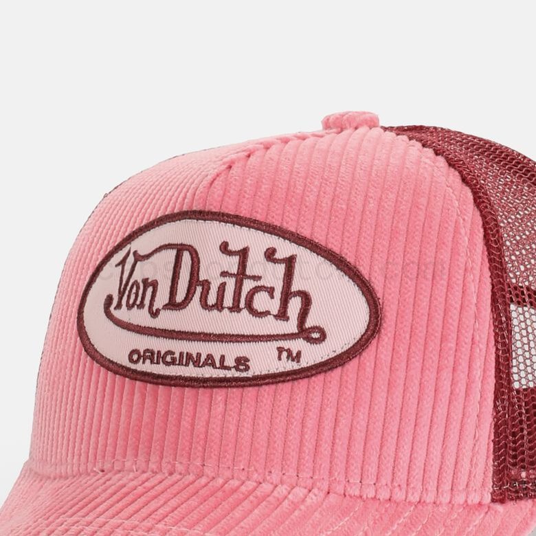 Billigsten Von Dutch Originals -Trucker Boston Caps, pink/bordeaux F0817888-01367 Kaufen